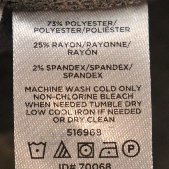 Loft Gray Stretch Pencil Skirt XL - Picture 5 of 5